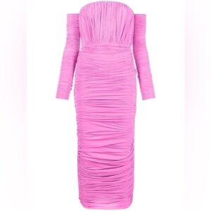 Alex Perry Sterling MIDI Dress Pink AUS10